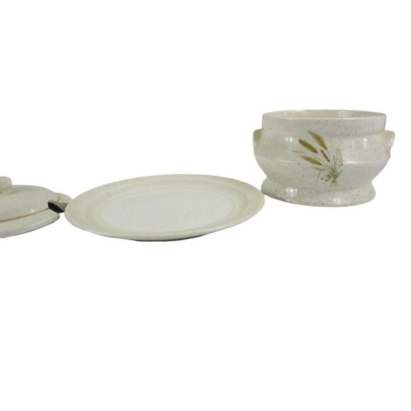 Tureen & Lid w/Ladle & Underplate Soup Serving Bowl - Picture 4 of 6